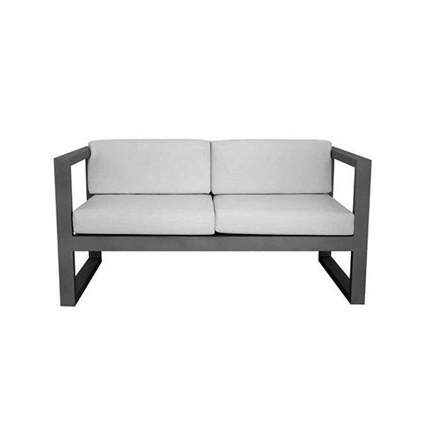 Sillon Sidney Gris Grafito 2c c/ almohadones