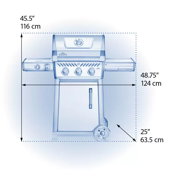 Parrilla Freestyle a gas 365 - Imagen 3